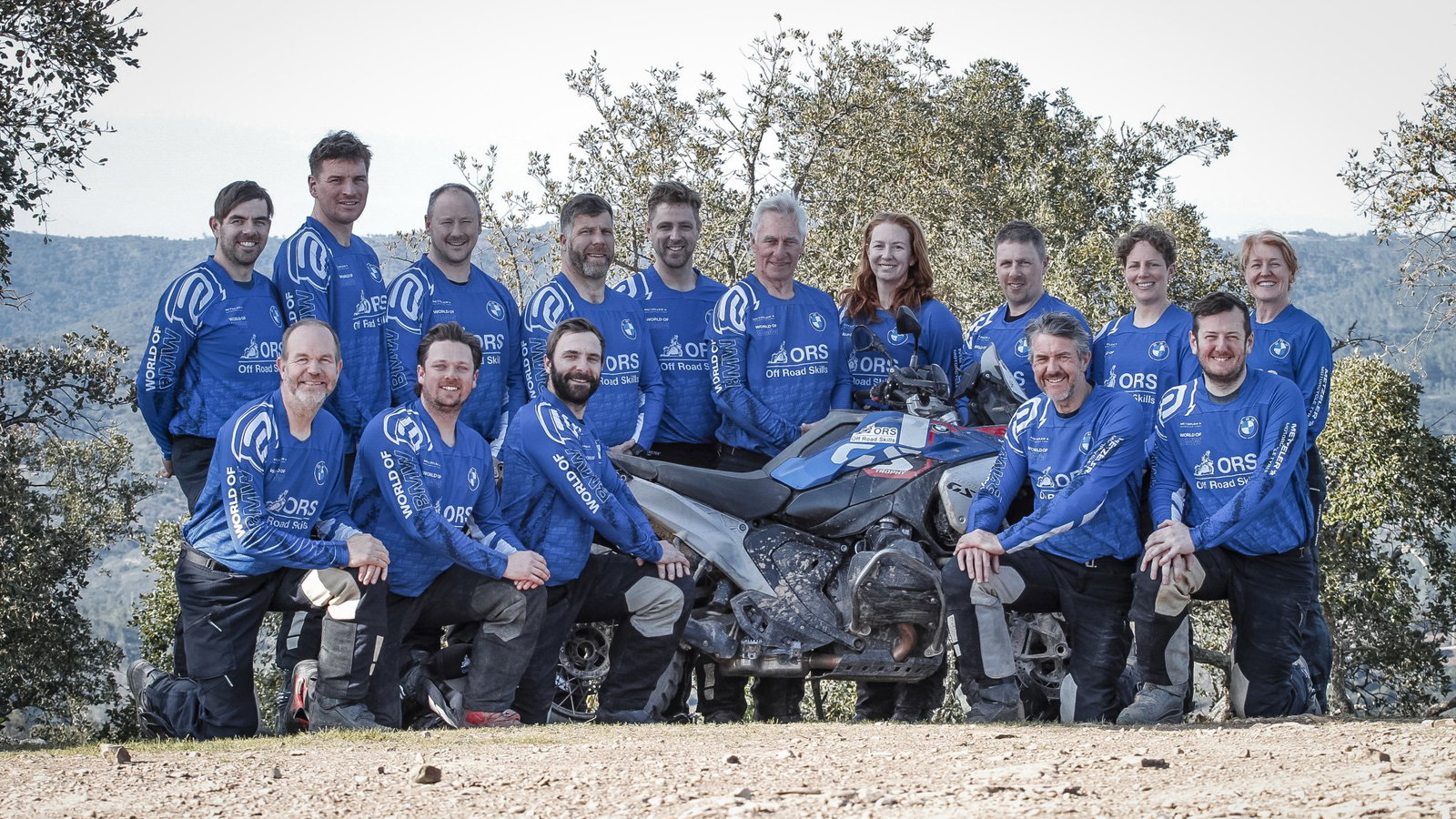 The BMW Off Road Skills team