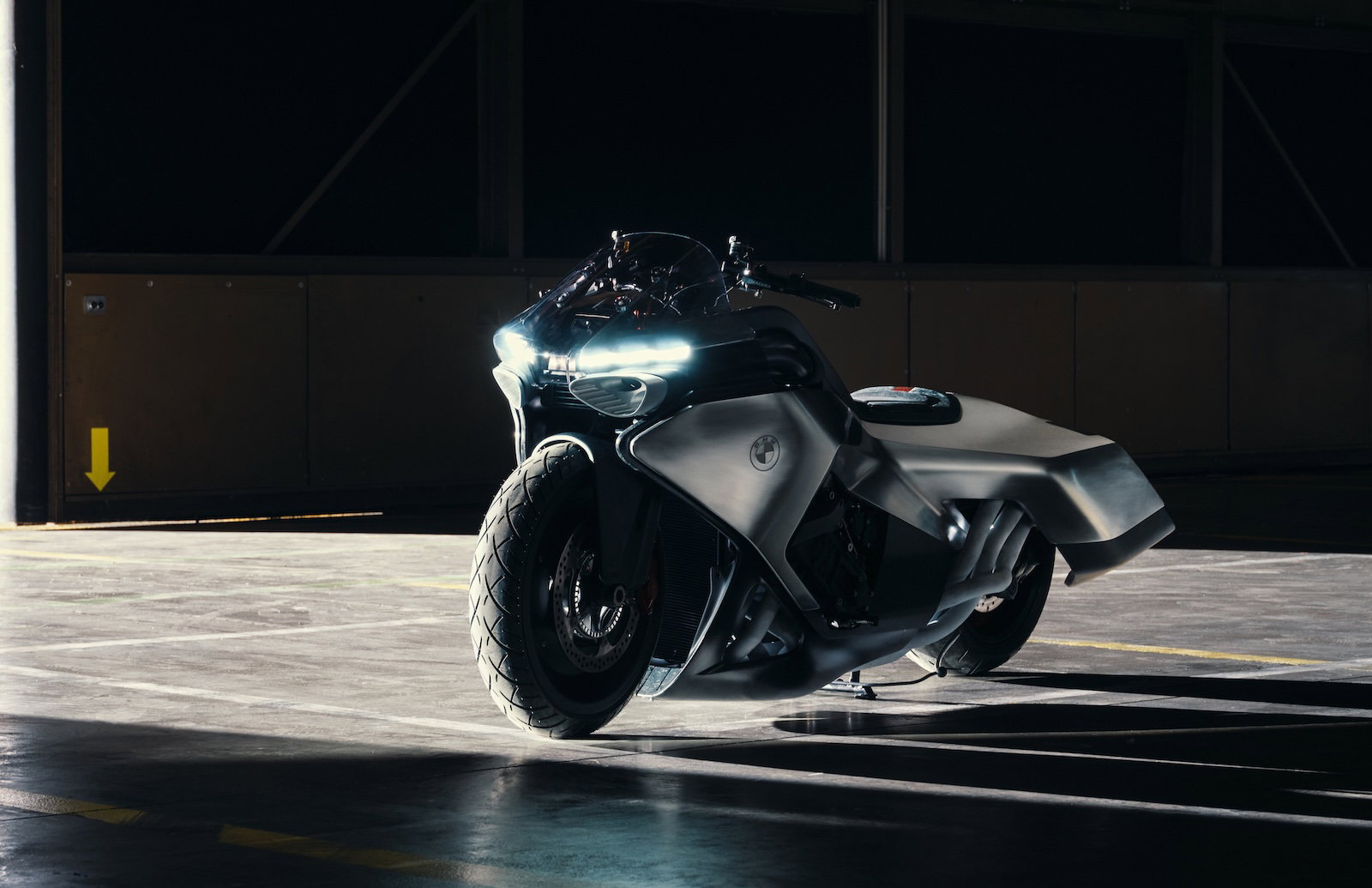 The BMW Vision K18 - front three quarter