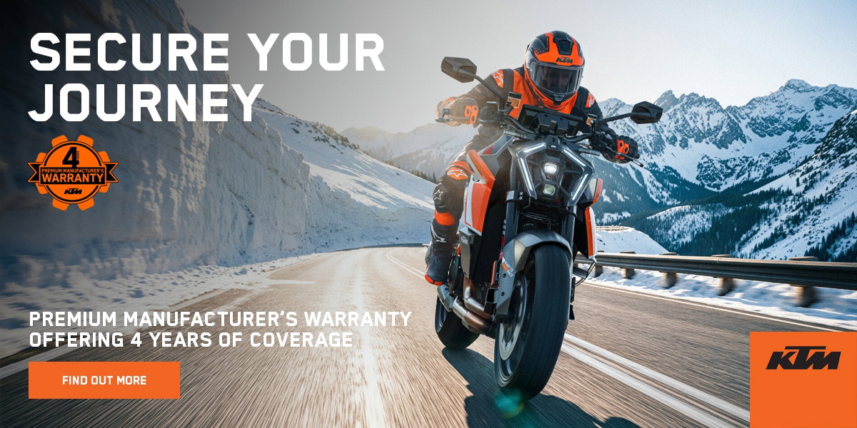 KTM Warranty information.