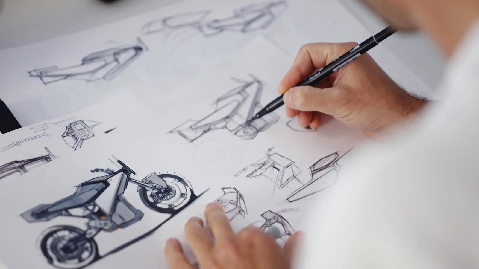 Zero Lompico design sketches