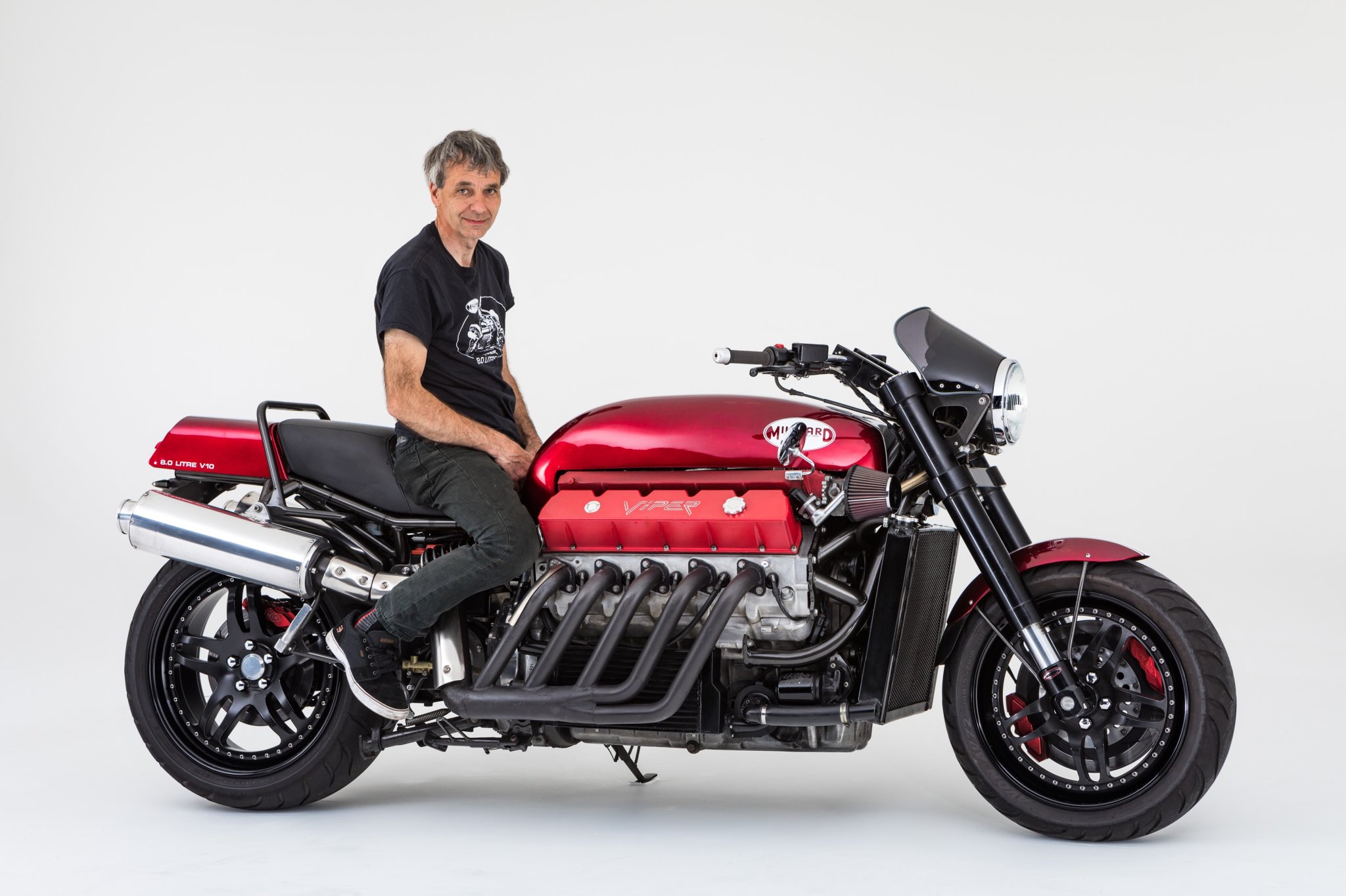 Allen Millyard puts iconic Viper V10 motorcycle up for auction