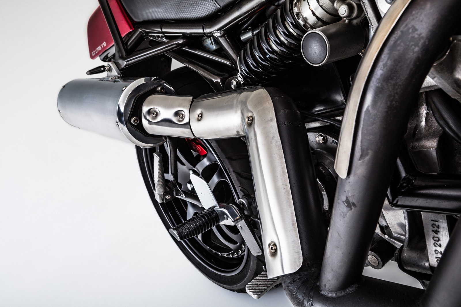 Allen Millyard's Viper V10 exhaust. Credit: H&H Classics