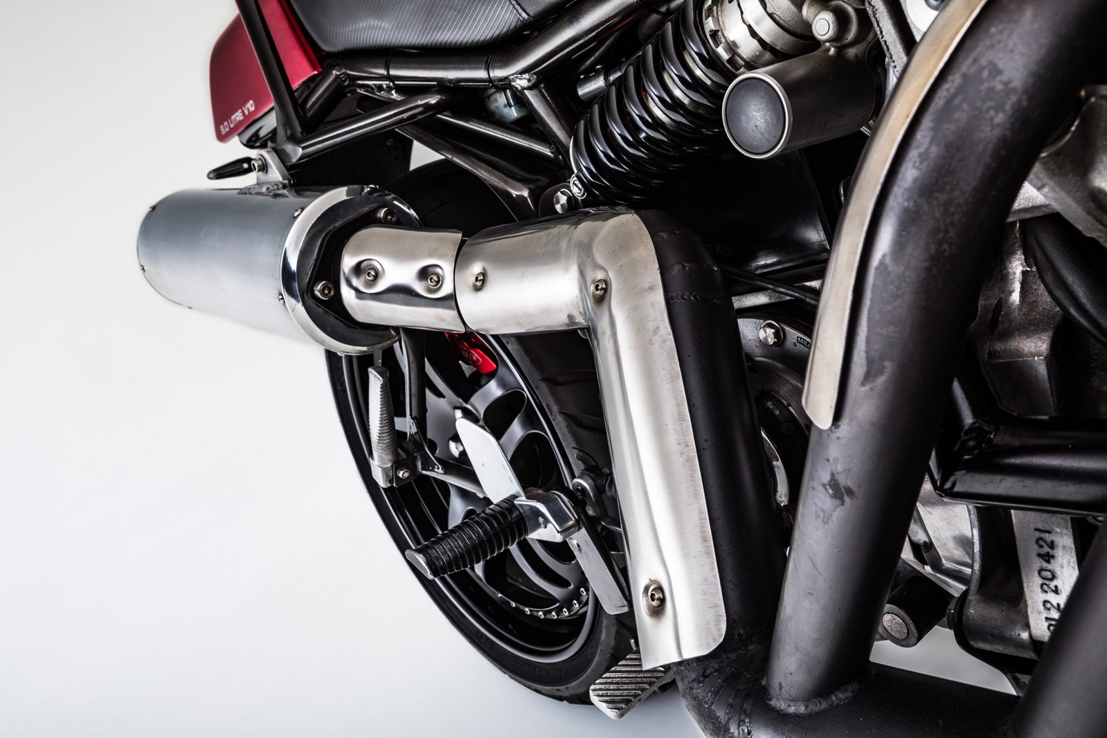 Allen Millyard's Viper V10 exhaust. Credit: H&H Classics