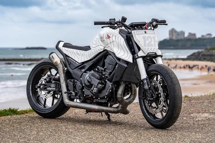 La moto de Honda Allemagne, inspirée du flat track