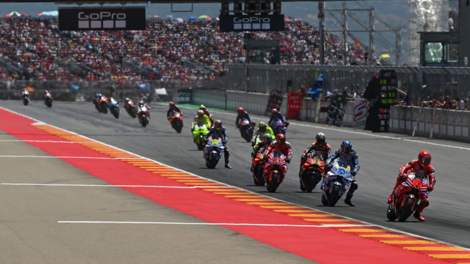 MotoGP race at Aragon in 2025.