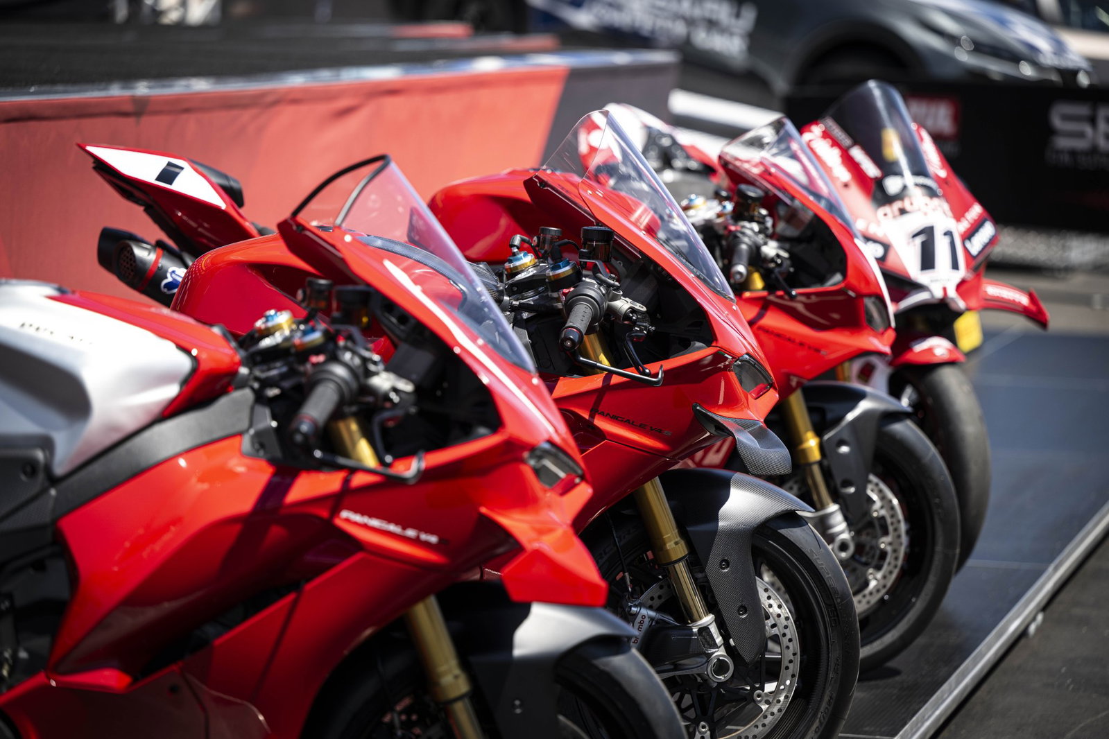 Ducati Panigale bikes.