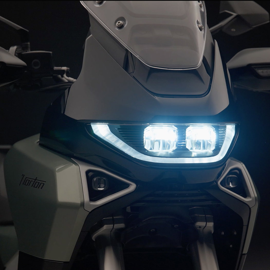 A Bosch six-axis IMU joins cornering ABS, traction control, cornering cruise control, wheelie control and slide control. 