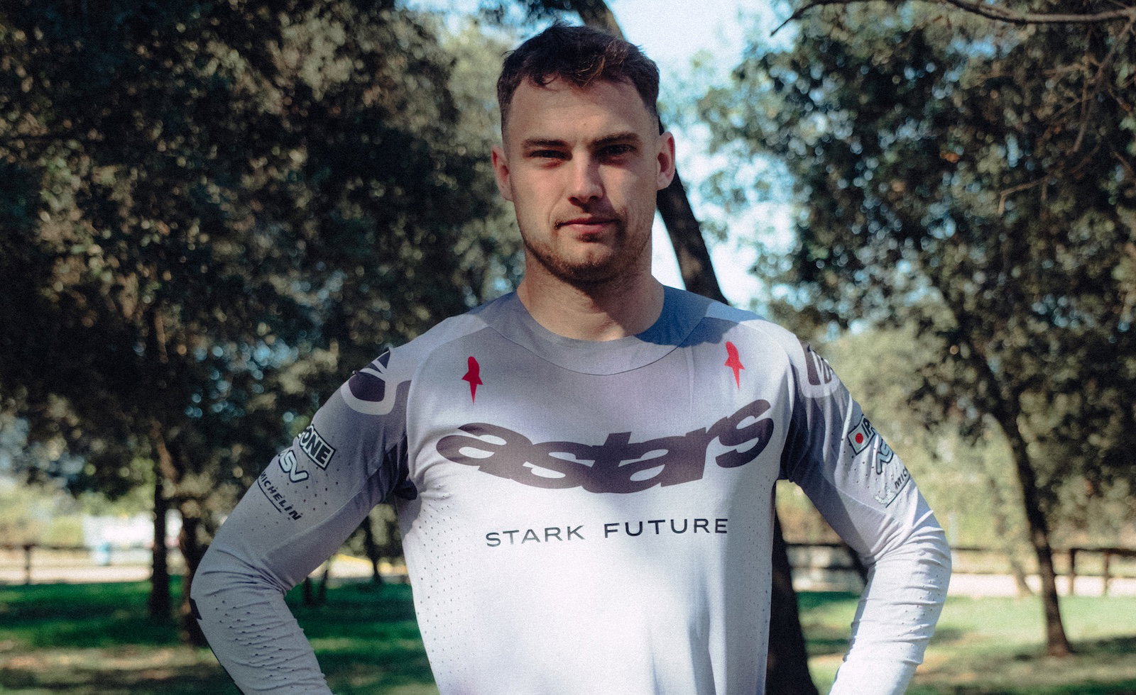 Off-road racer Toby Martyn