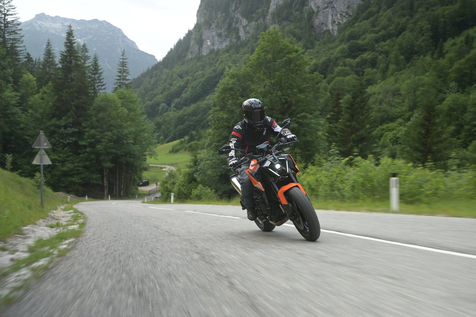 The 2026 KTM 790 Duke - riding