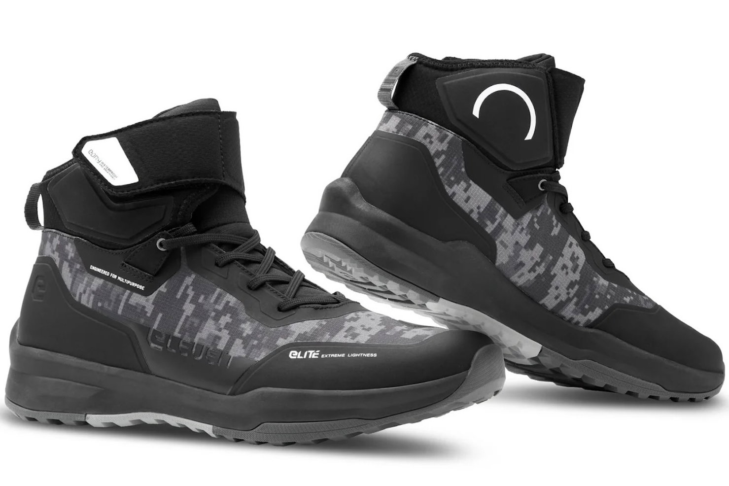 The Eleveit Stratos E-Dry midi-riding boots