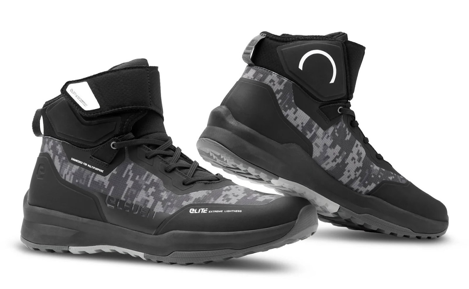 The Eleveit Stratos E-Dry midi-riding boots