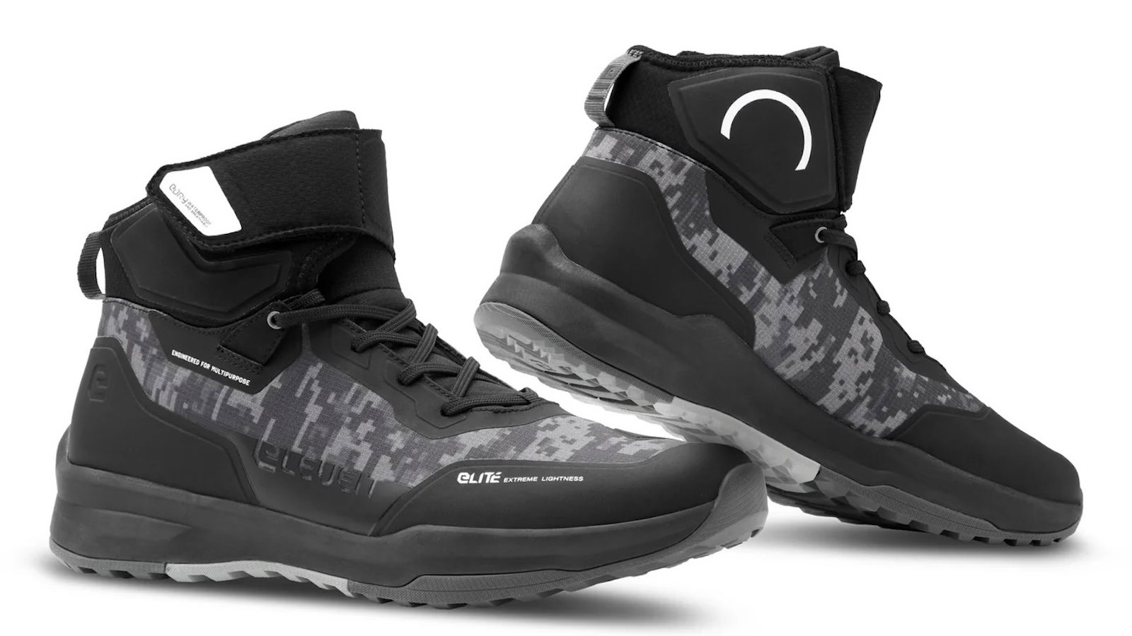 The Eleveit Stratos E-Dry midi-riding boots