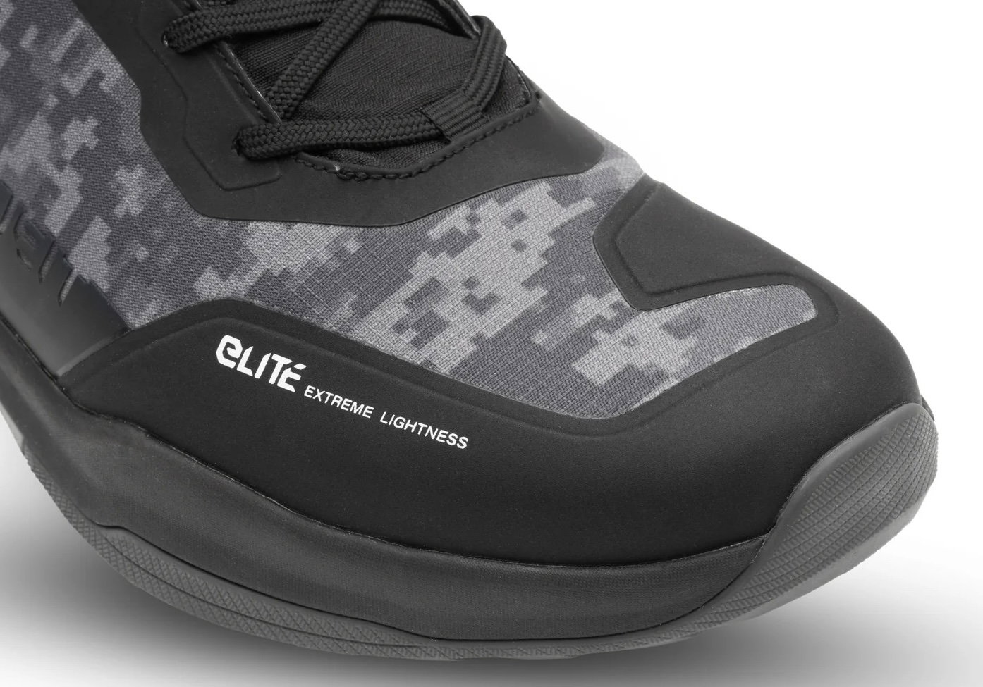 The detail of the Eleveit Stratos E-Dry midi-riding boots