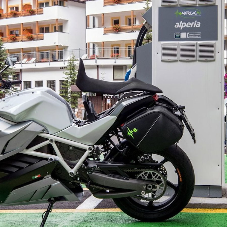 Charging an Energica
