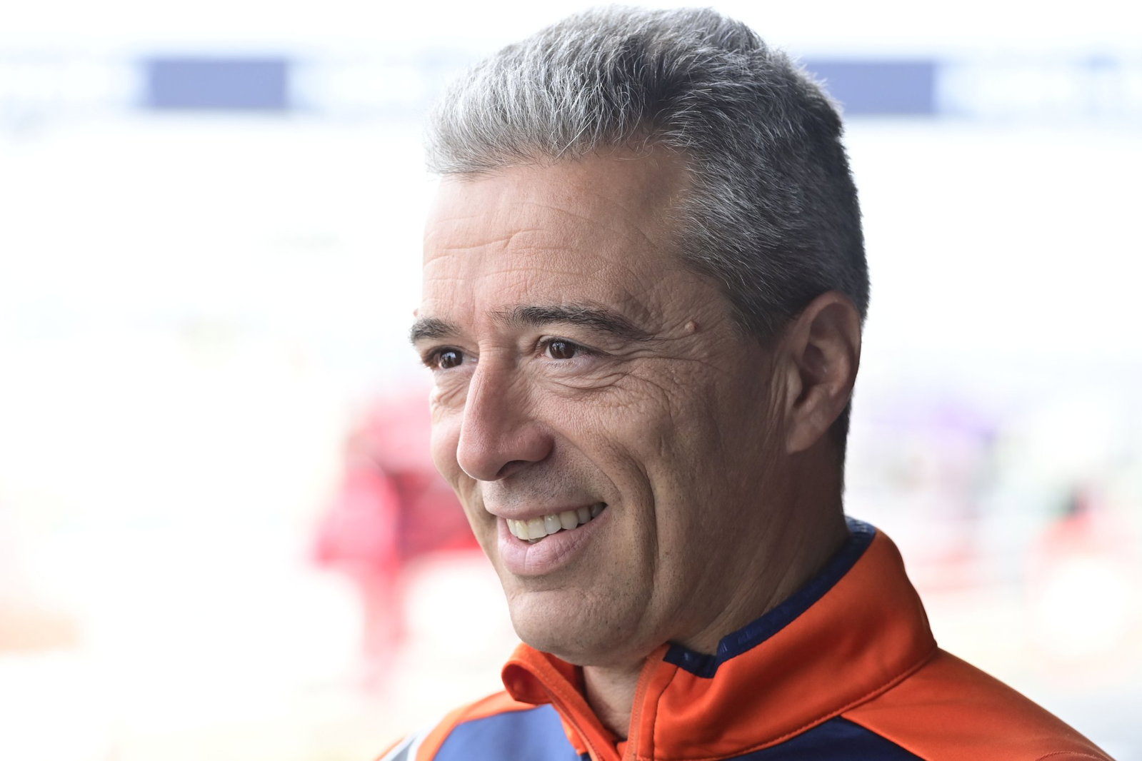 Francesco Guidotti at a MotoGP race. Credit: Gold and Goose.