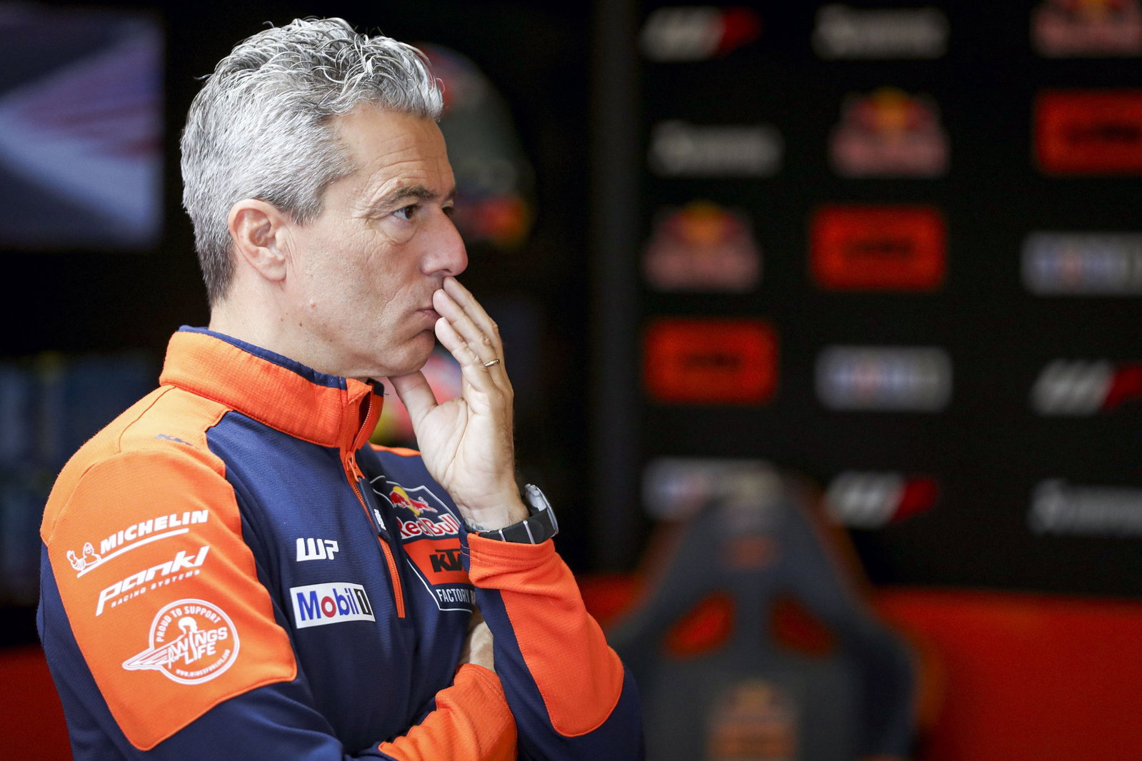 Guidotti as a member of the KTM MotoGP project. Credit: Gold and Goose.