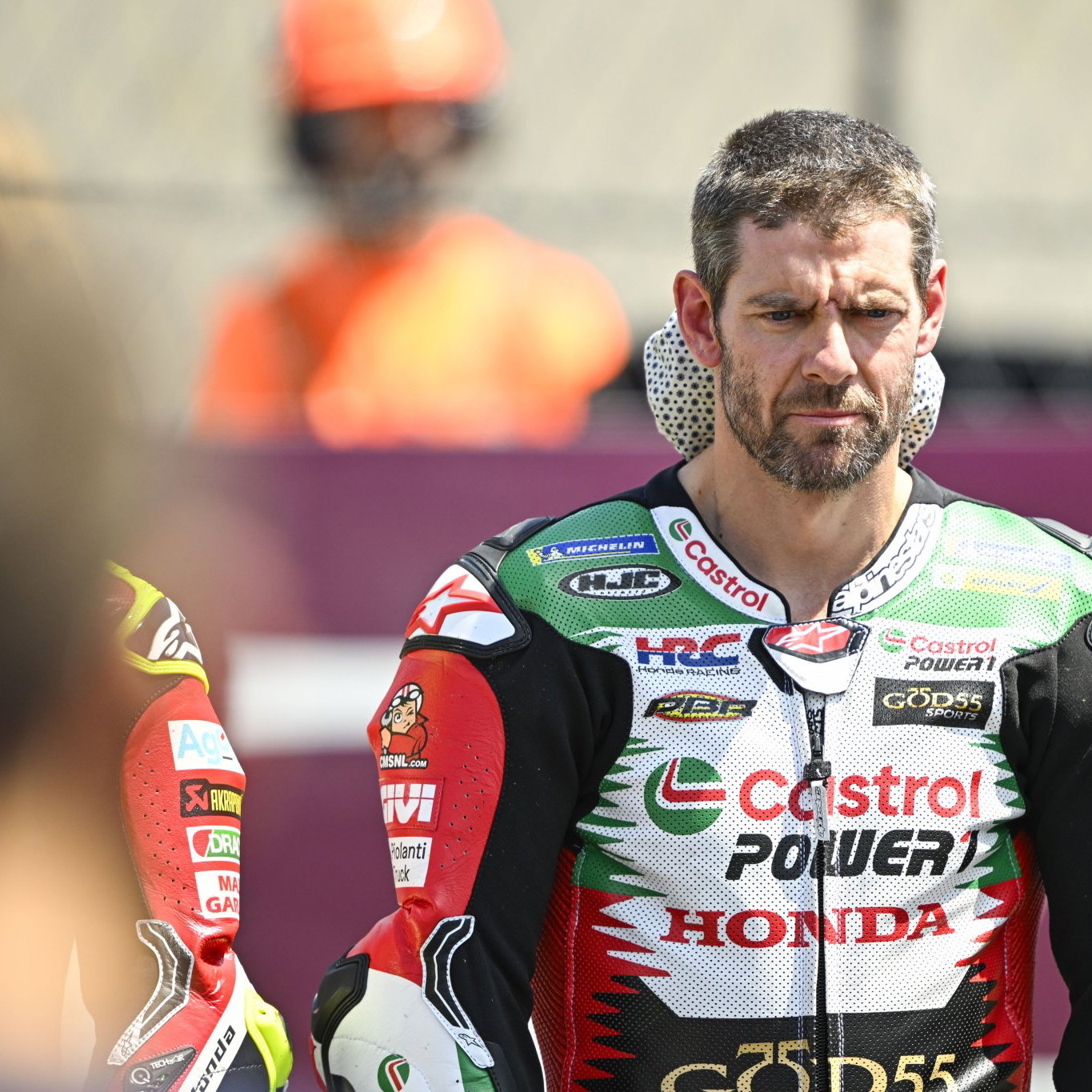 Cal Crutchlow at the Hungarian MotoGP. Credit: Gold and Goose.