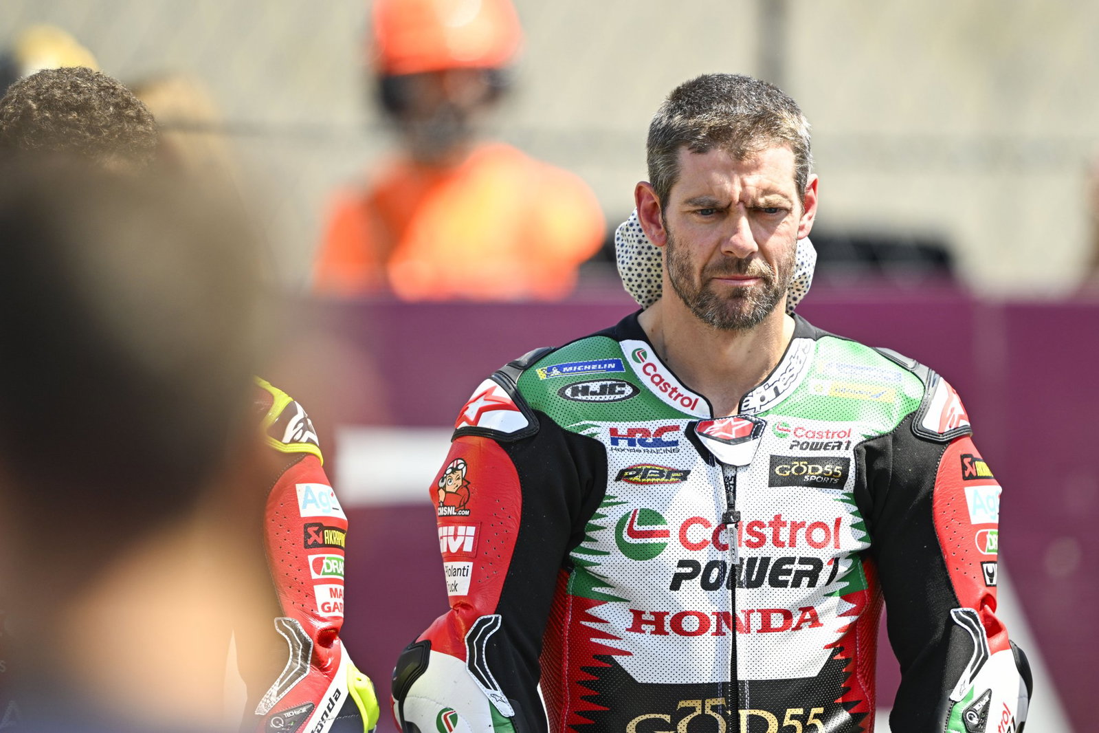 Cal Crutchlow at the Hungarian MotoGP. Credit: Gold and Goose.