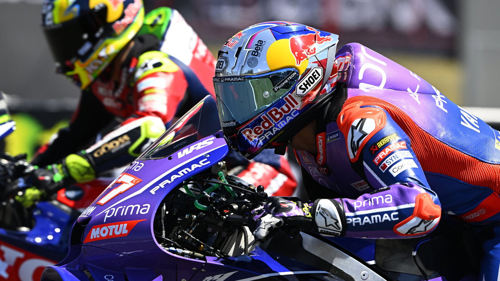 Toprak Razgatlioglu riding his Pramac Yamaha M1. Credit: Gold and Goose.