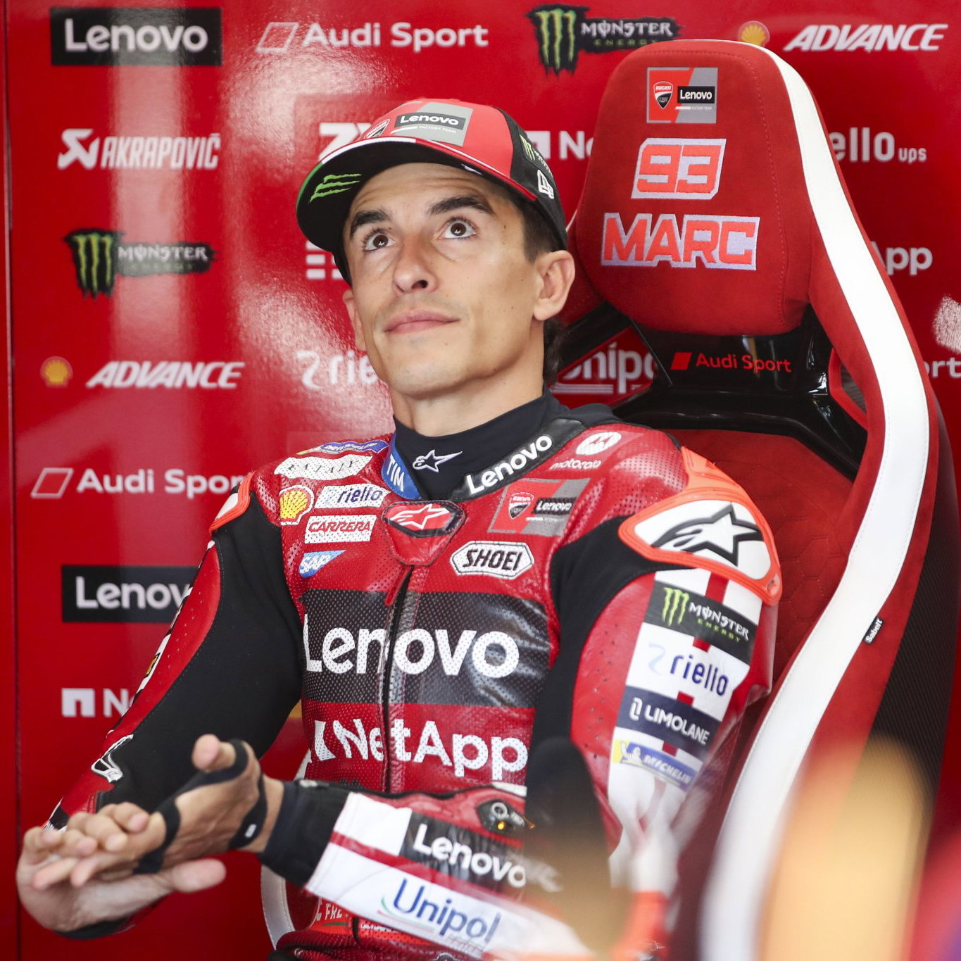 Marc Marquez at the Czech Grand Prix. Credit: Gold and Goose.