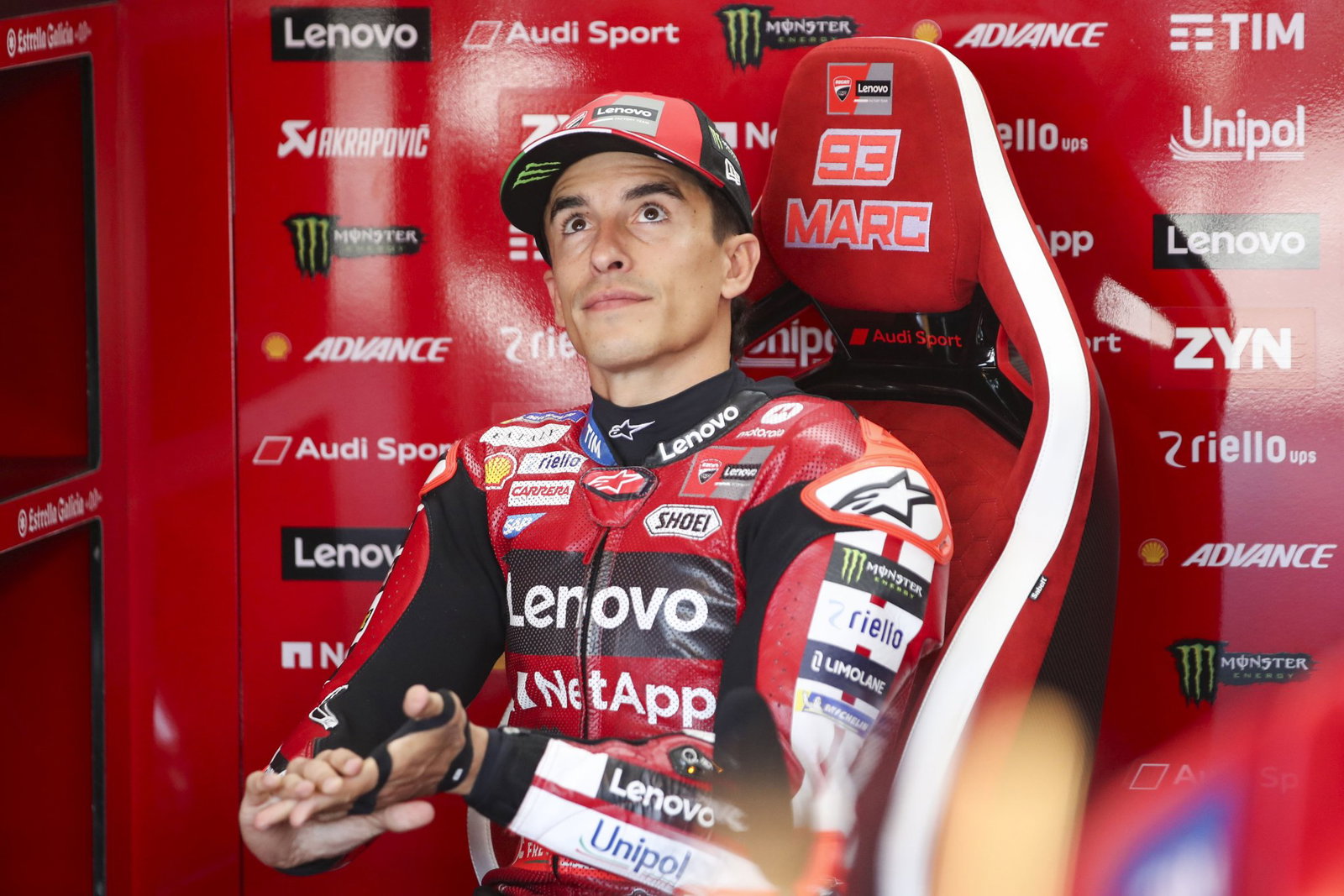 Marc Marquez at the Czech Grand Prix. Credit: Gold and Goose.