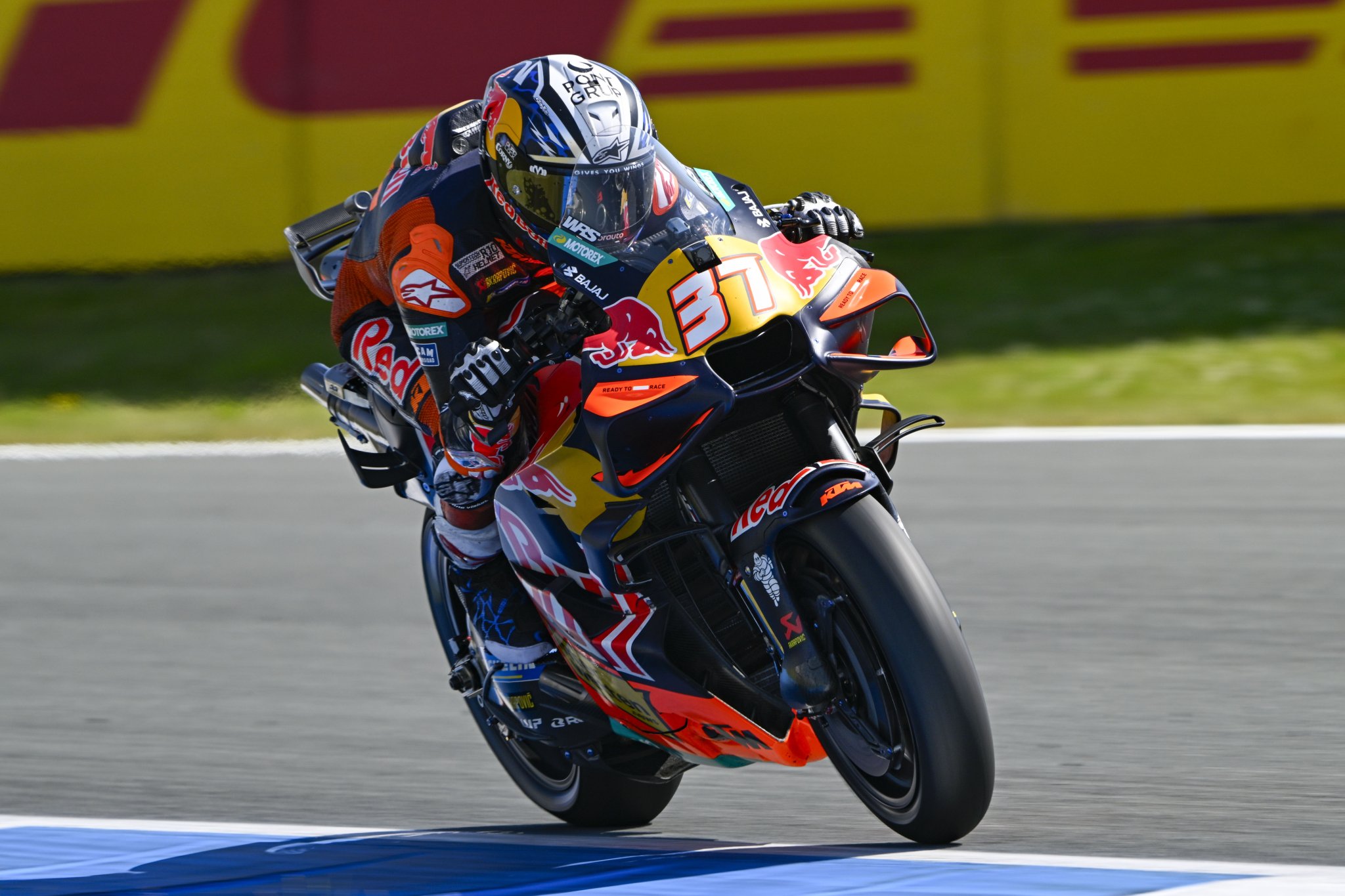 Pedro Acosta at the 2026 Dutch MotoGP. Credit: Gold and Goose.