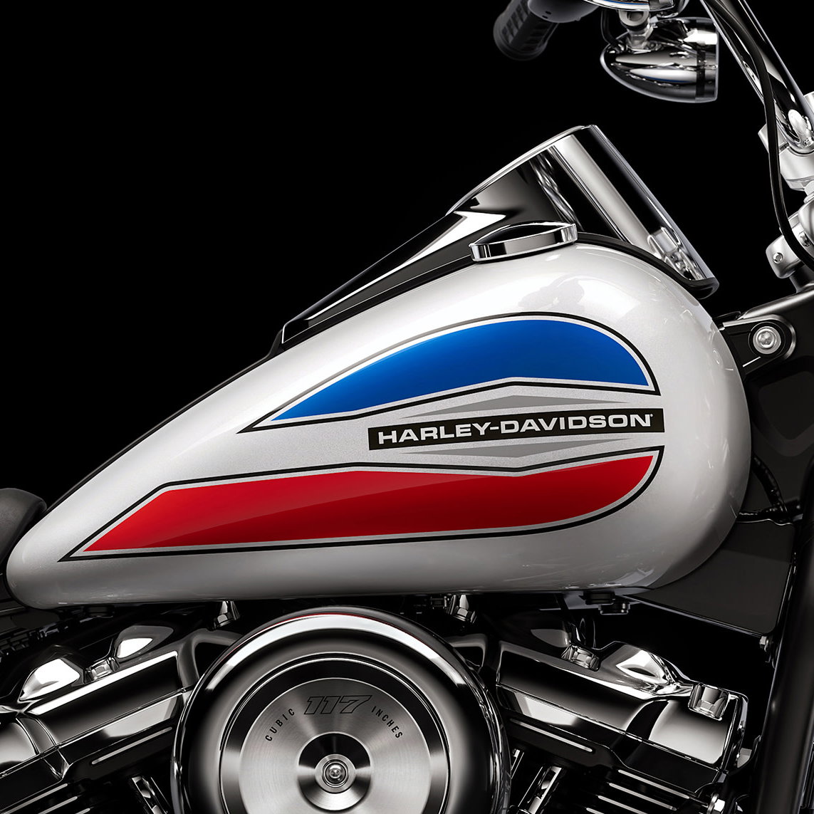 The paint details of the 2026 Super Glide