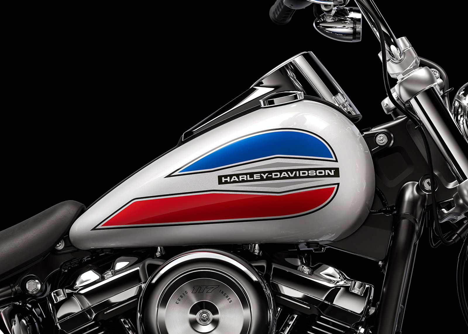 The paint details of the 2026 Super Glide