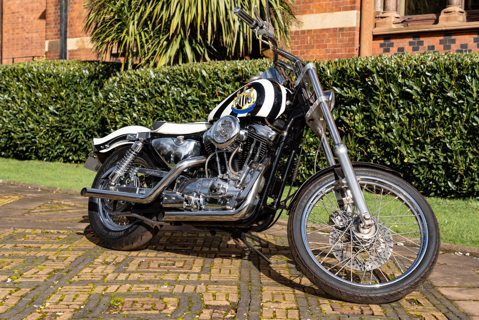 Kevin Keegan's custom Harley-Davidson