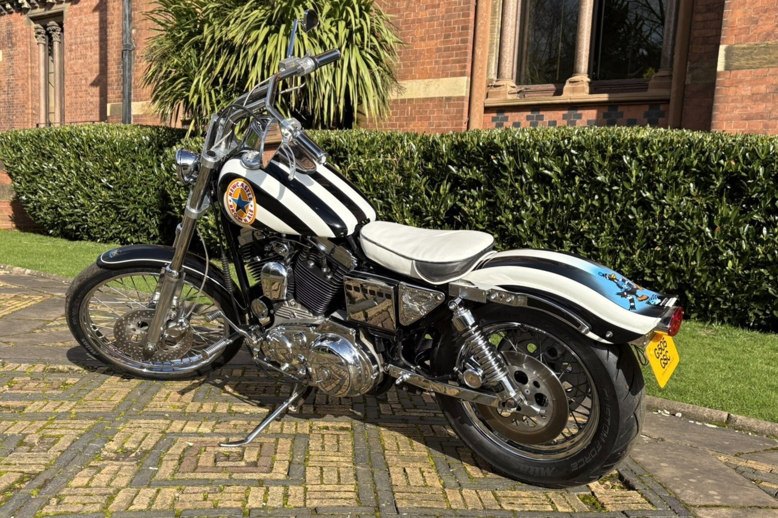 Kevin Keegan's custom Harley-Davidson