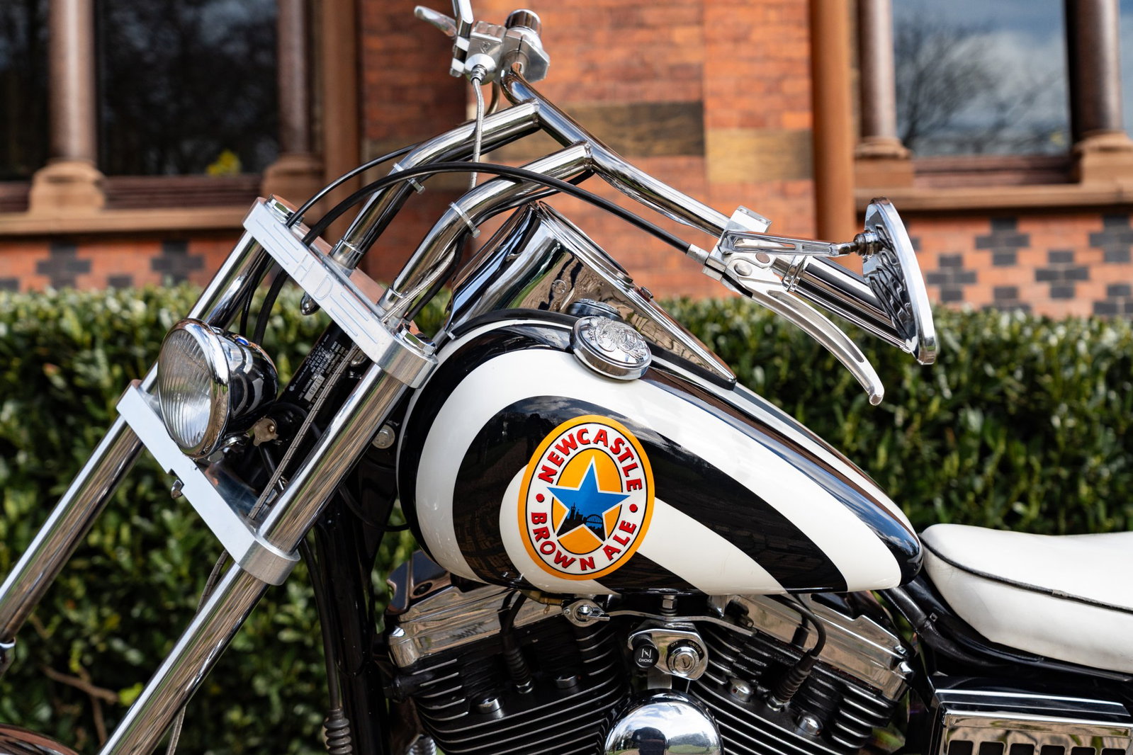Kevin Keegan's custom Harley-Davidson