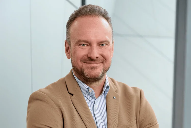 The BMw Motorrad CEO, Markus Flasch