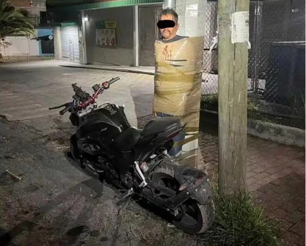 Most of his victims are left near to the bikes they are alleged to have stolen