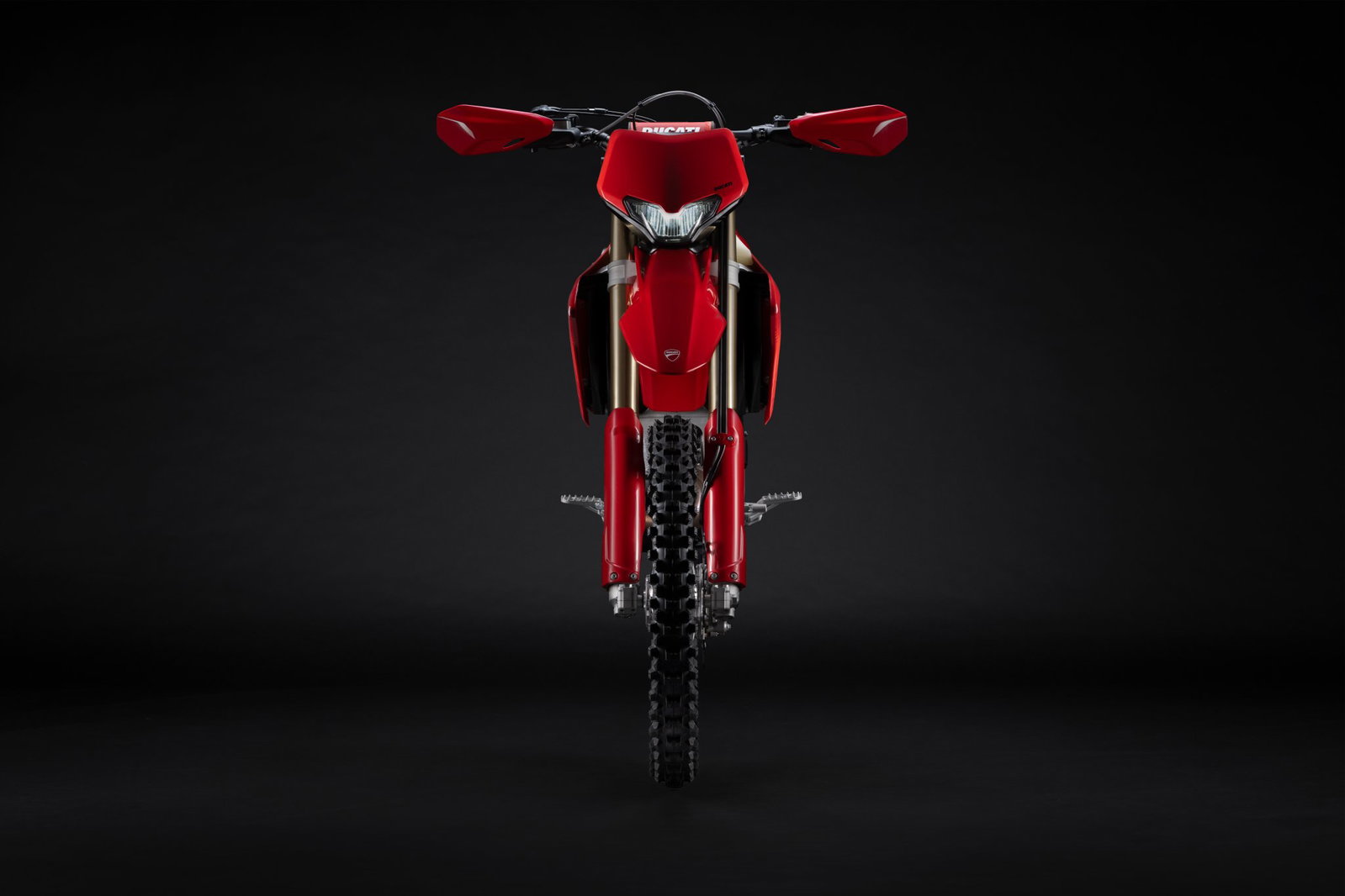 the Ducati Desmo450 EDS - static
