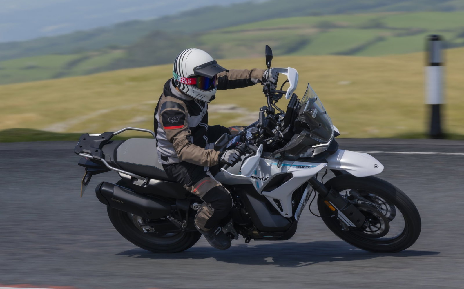 Riding a CFMoto 1000MT-X