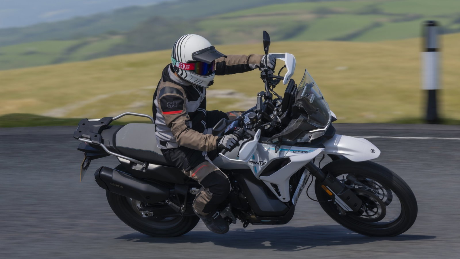 Riding a CFMoto 1000MT-X