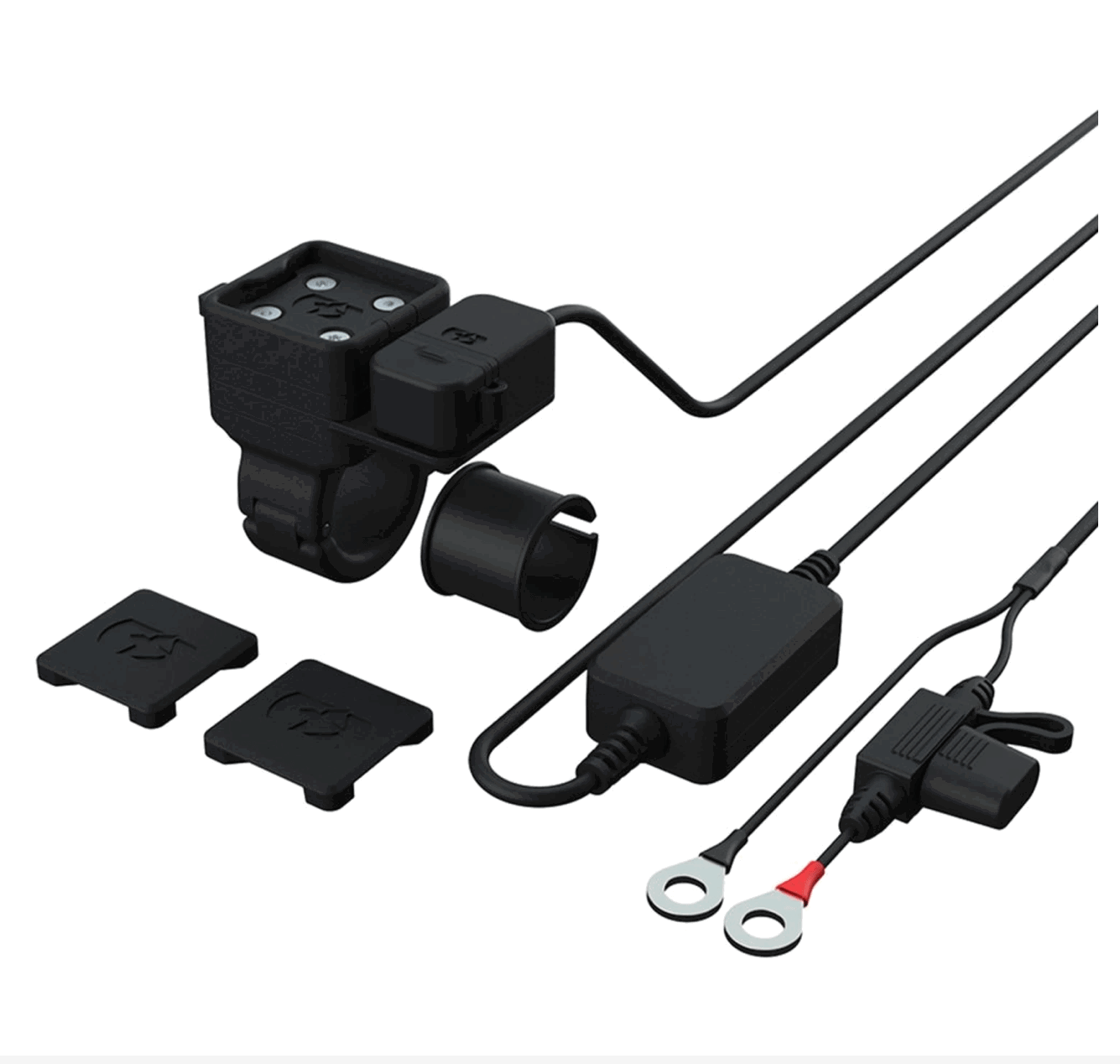 Oxford OX869 CLIQR USB Type C Handlebar Mount equipment.