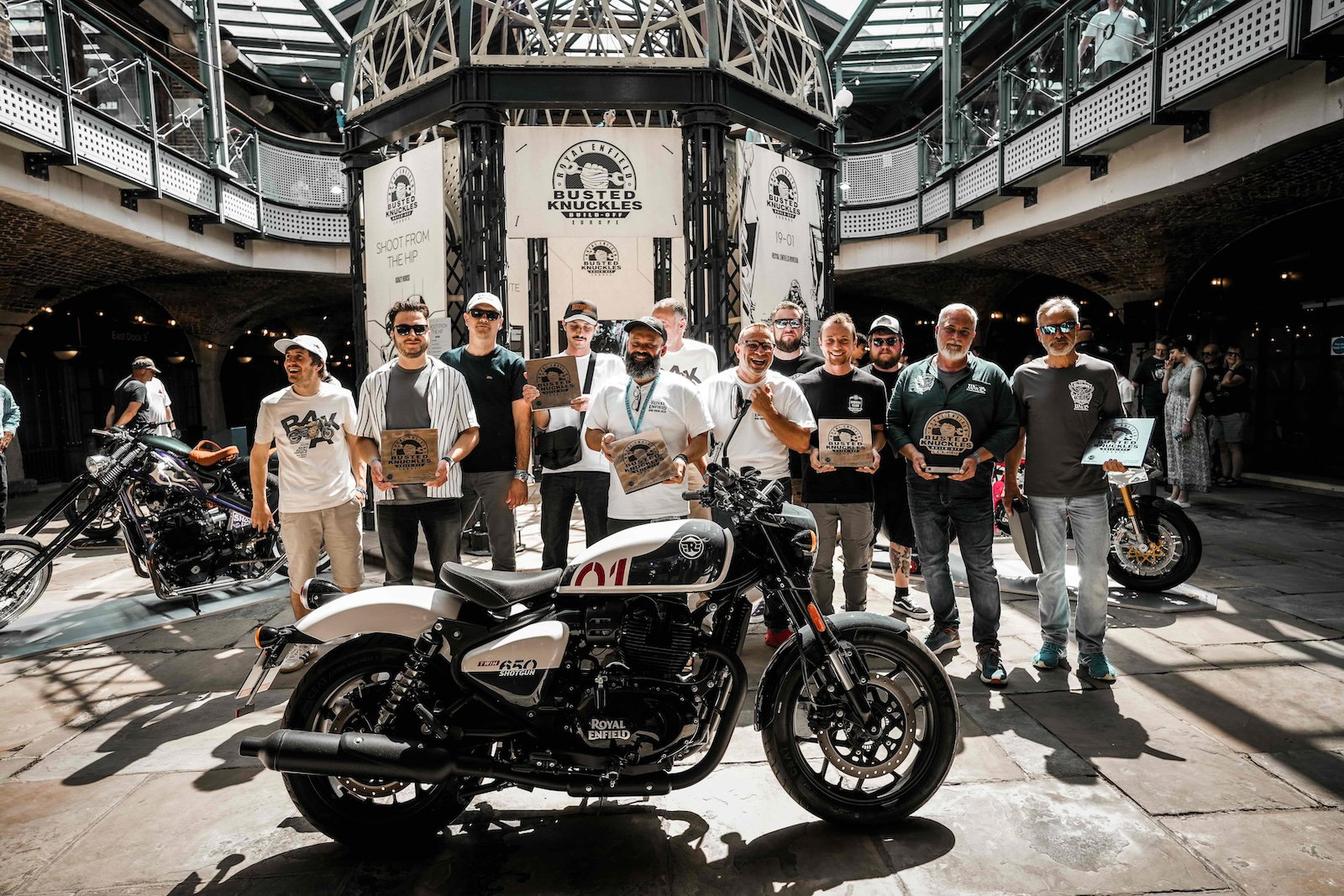 The 2026 Royal Enfield Busted Knuckles Build Off finalists