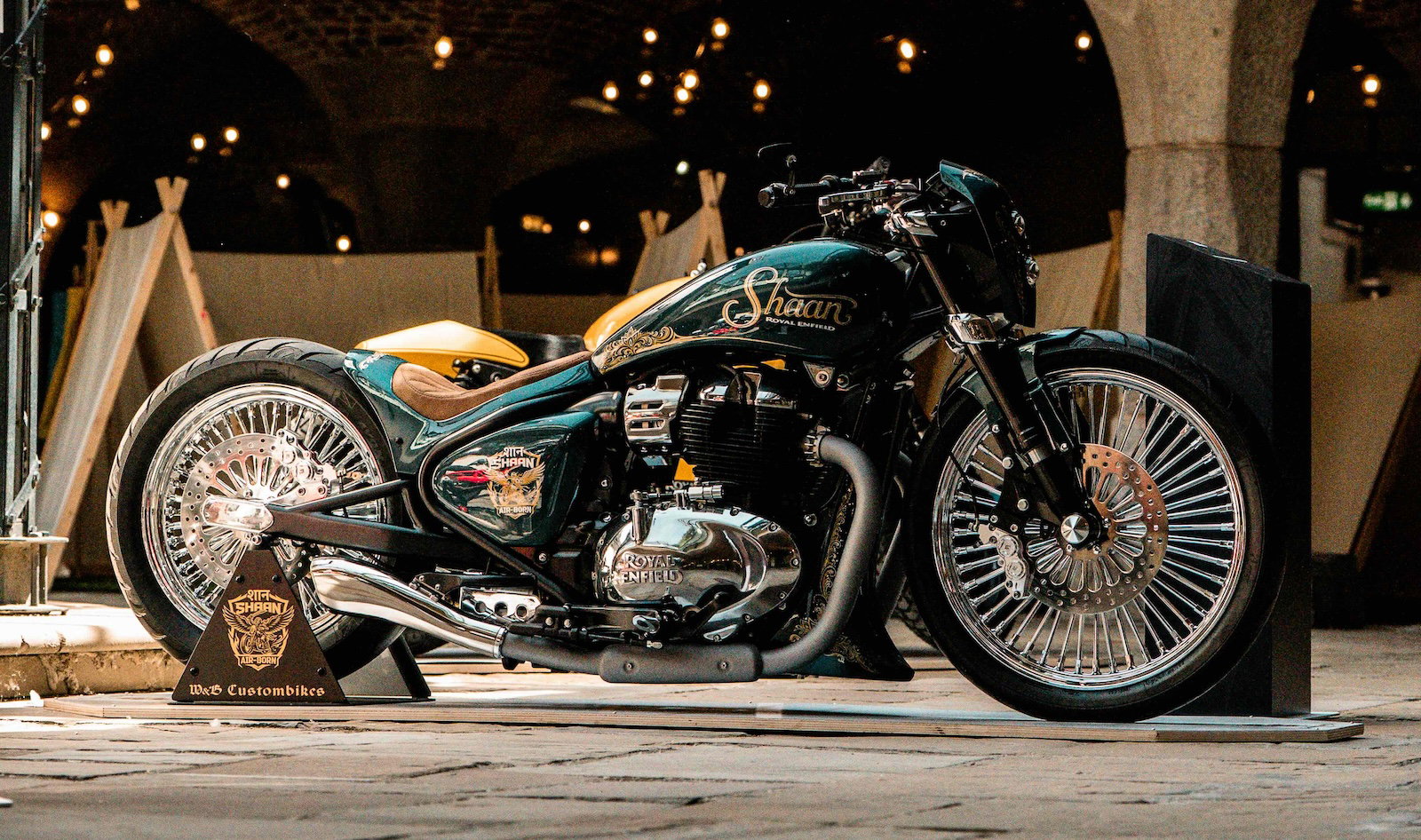 Motorrad Bläsing's custom Shotgun 650 called 'SHAAN'