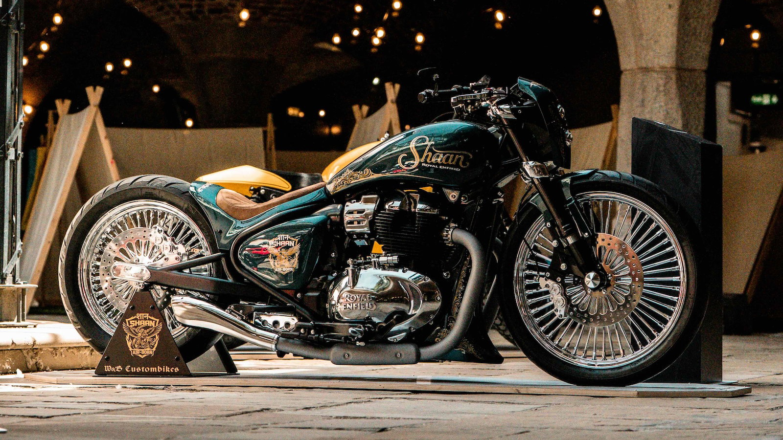 Motorrad Bläsing's custom Shotgun 650 called 'SHAAN'