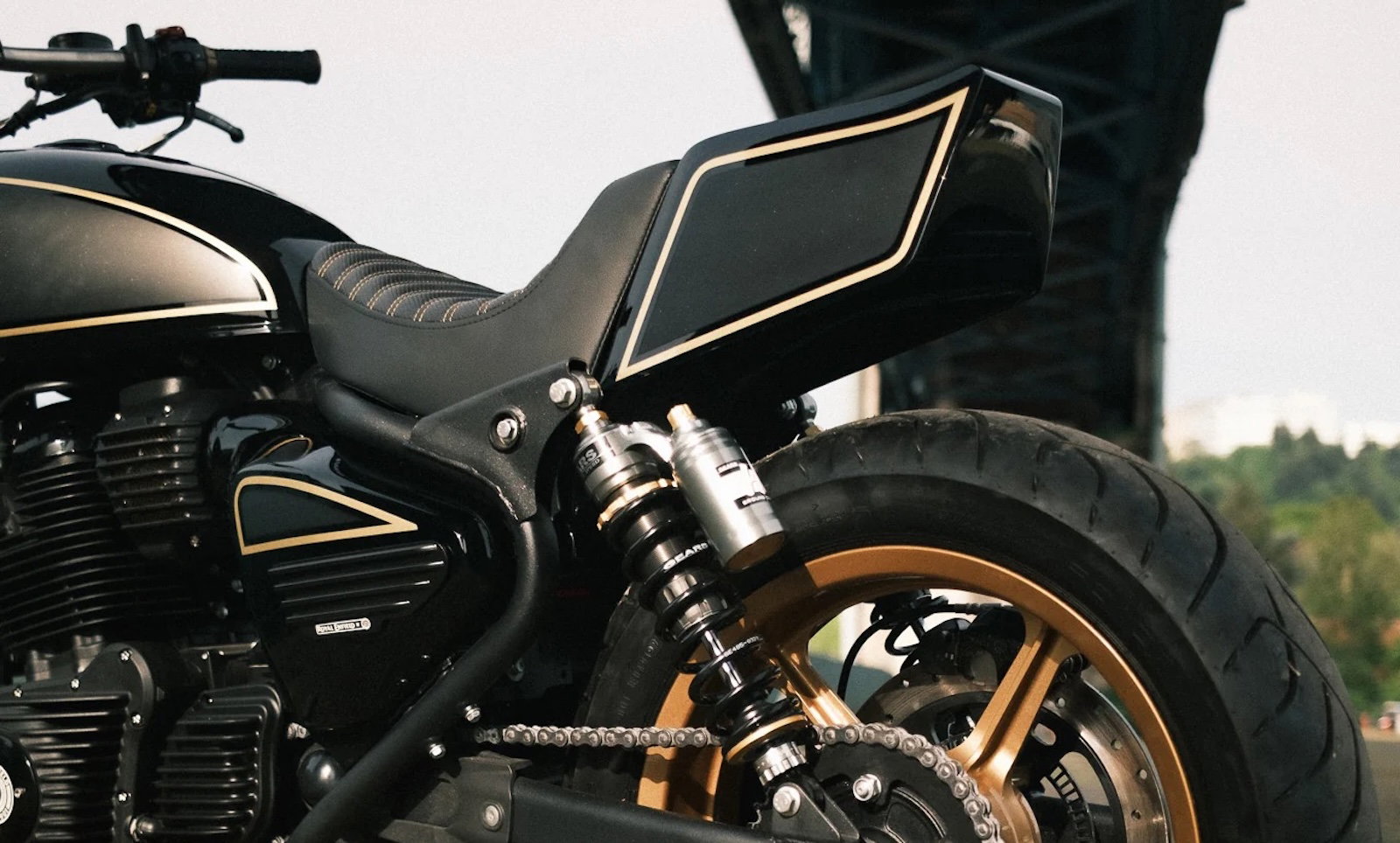 The tail unit of the Reload 650