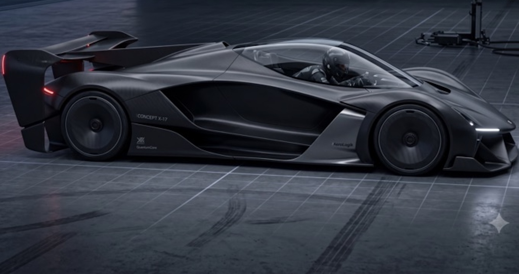 An Ai rendering of how the car could look 