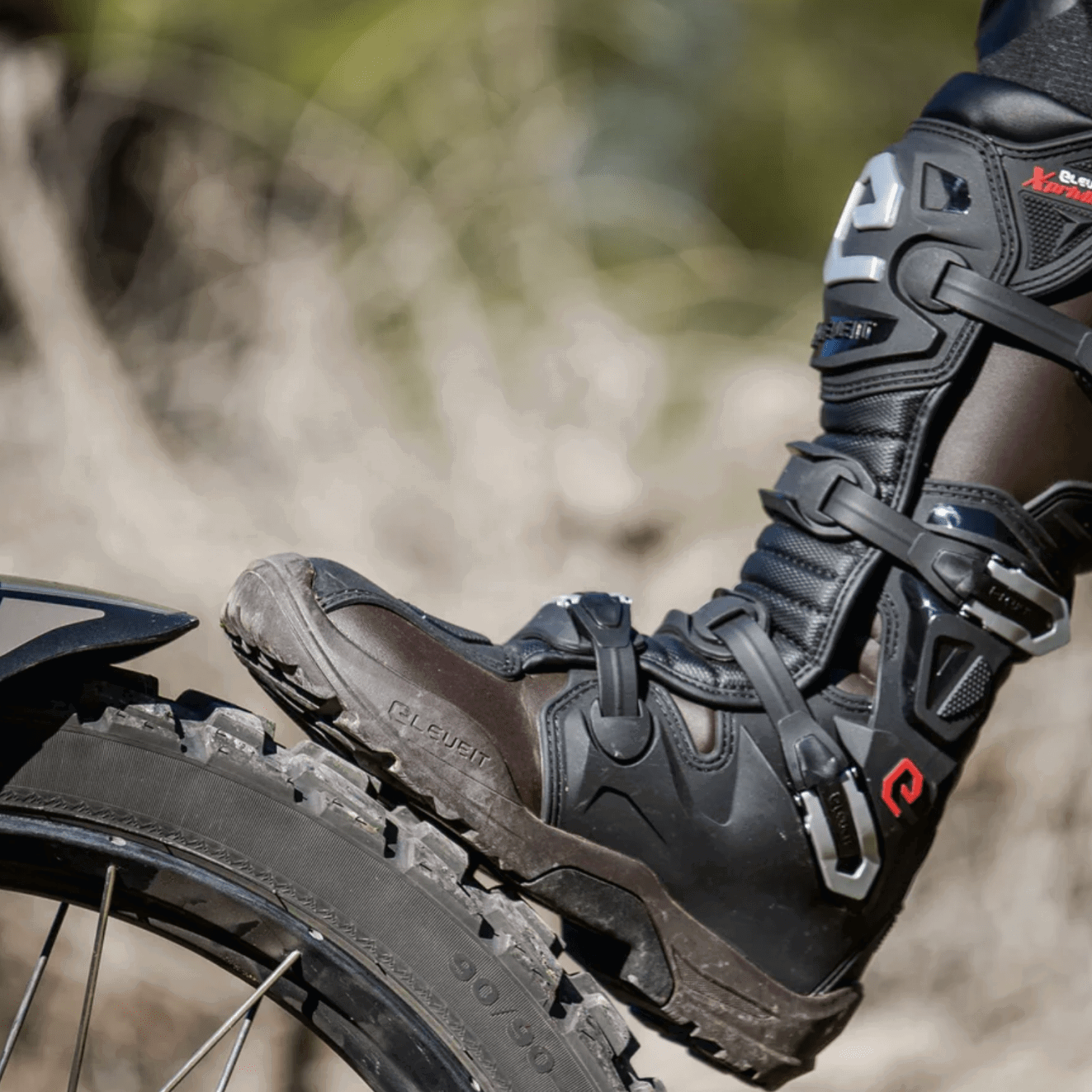 The Eleveit X Privilege E-Dry Enduro boots
