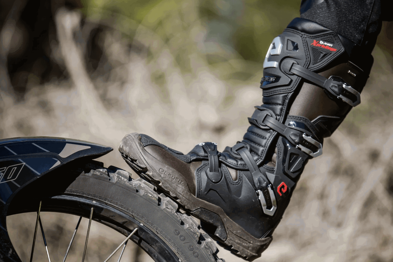 The Eleveit X Privilege E-Dry Enduro boots
