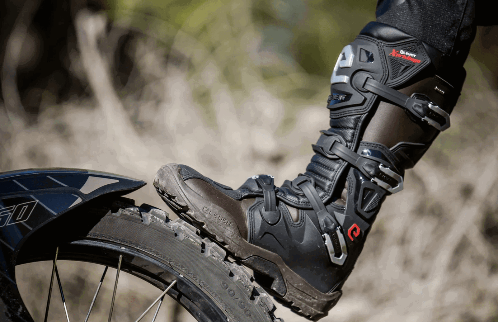 The Eleveit X Privilege E-Dry Enduro boots