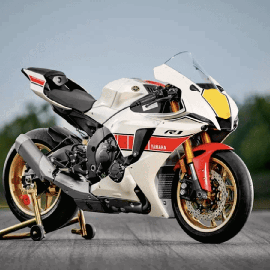 2022 Yamaha R1 60th anniversary edition.