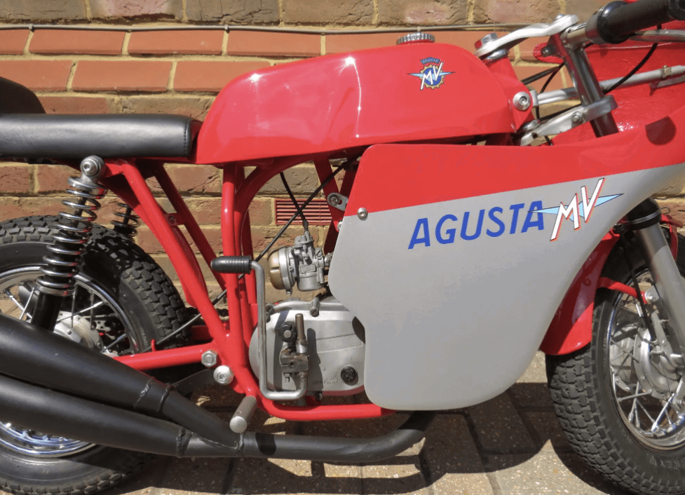 1970s mini MV Agusta GP replica. Credit: Iconic Acutioneers.