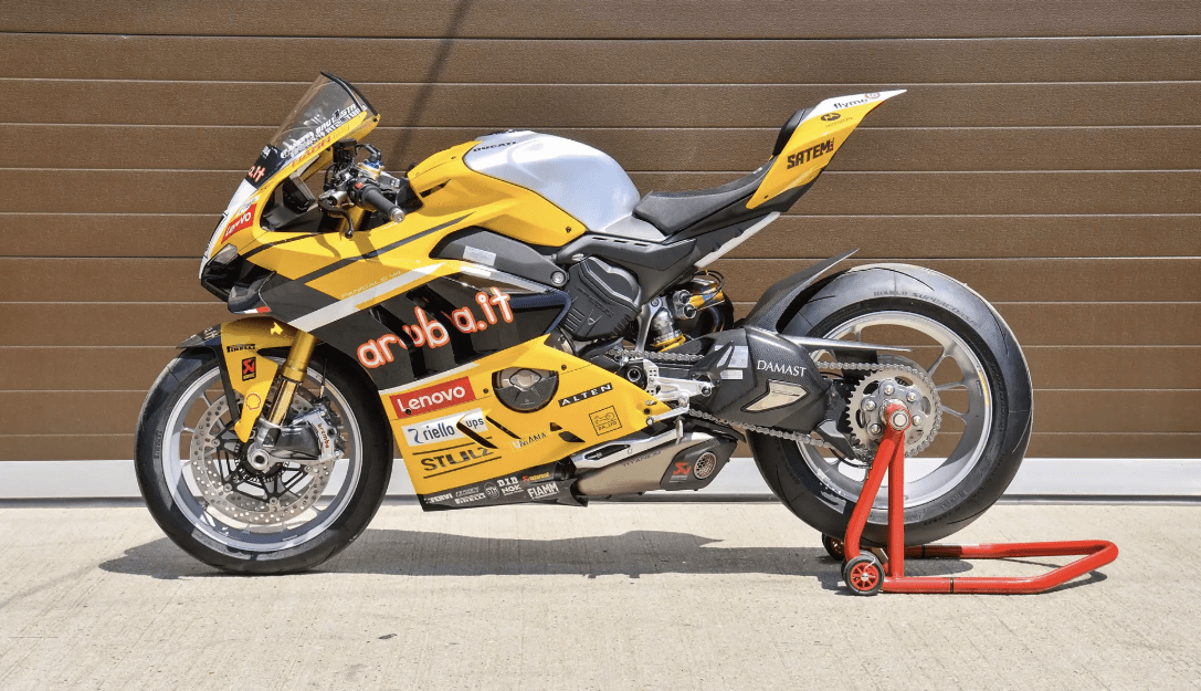 Alvaro Bautista WorldSBK replica. Credit: Iconic Auctioneers.