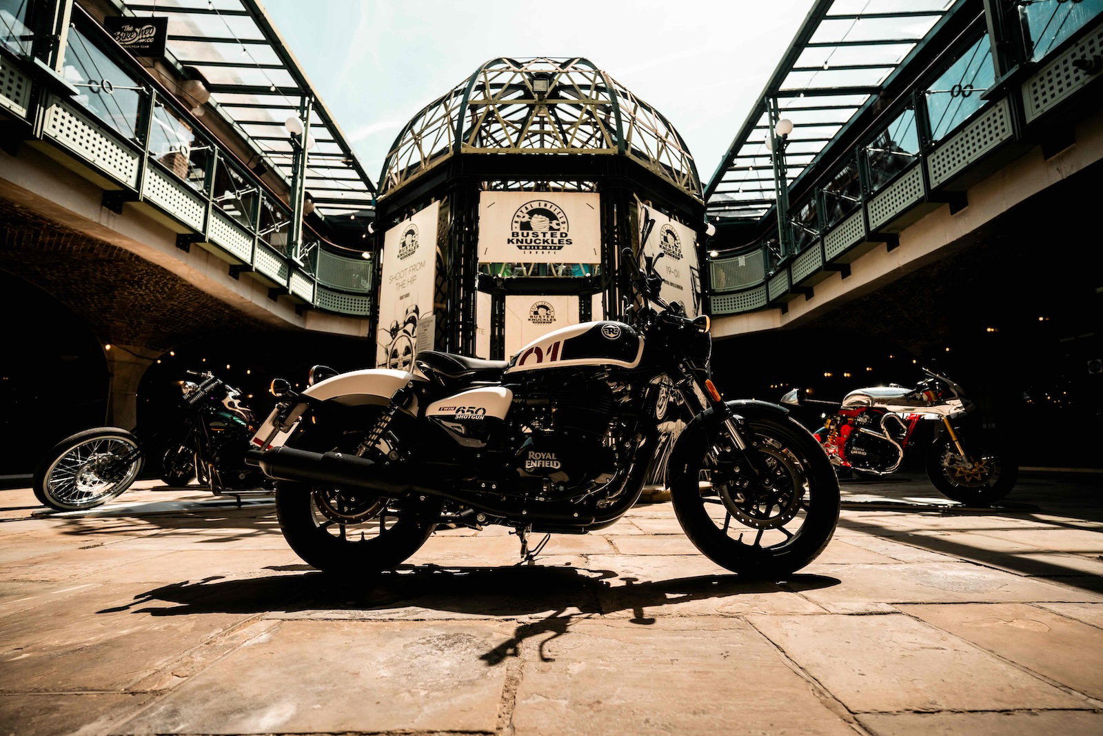 A Shotgun 650 at the Tobacco Dock