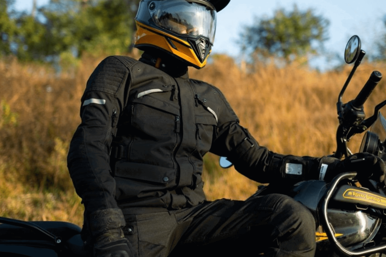New Royal Enfield riding jacket.